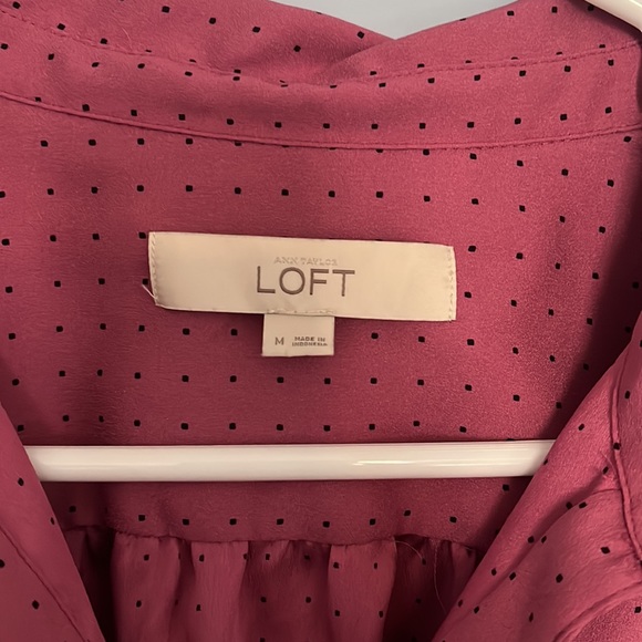 LOFT blouse, size medium - Picture 2 of 9